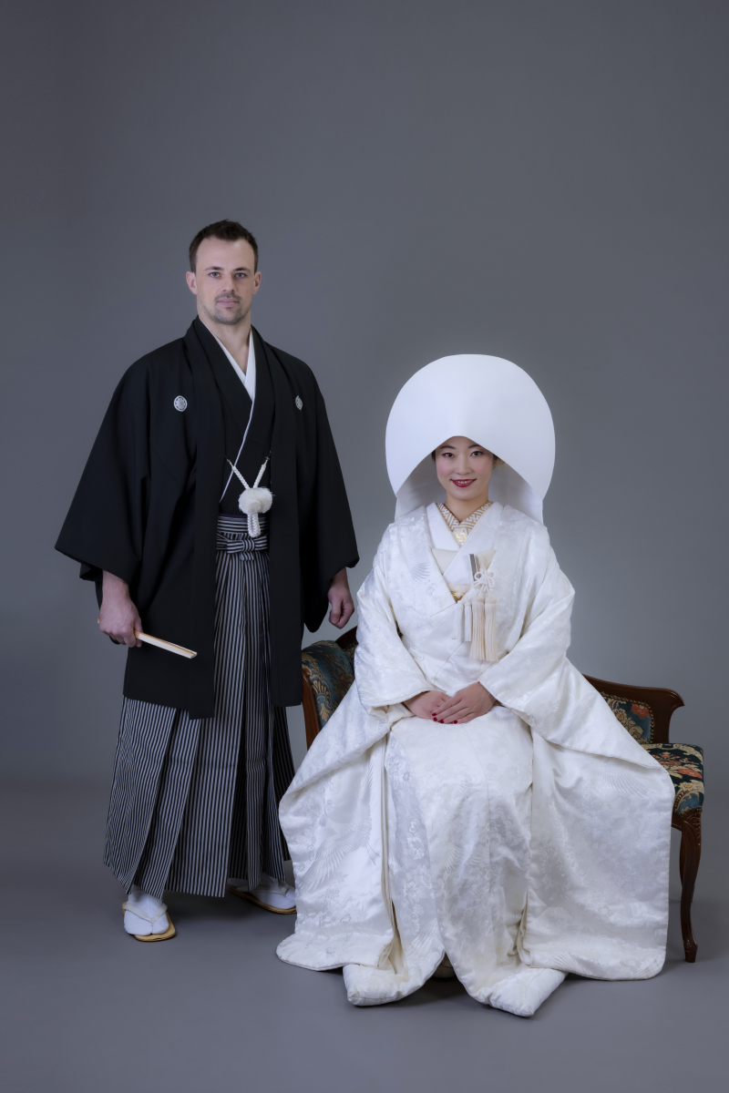 少し緊張気味のおふたり♪