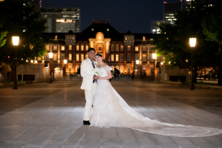 想い出の場所で叶えた東京駅夜景撮影♪