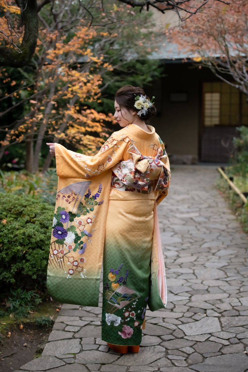 白無垢を脱いで…