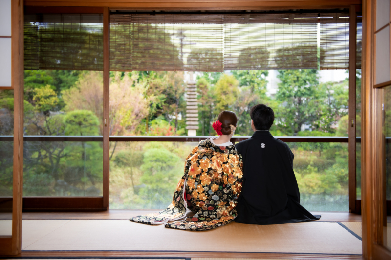 寄り添うおふたり♡