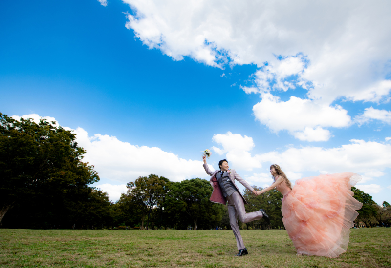 自然を満喫したショット