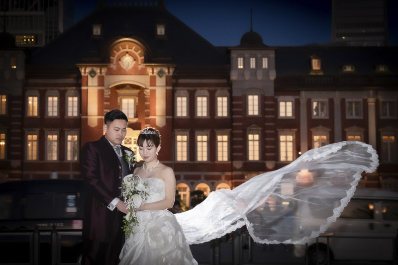 風に舞うトレーン！