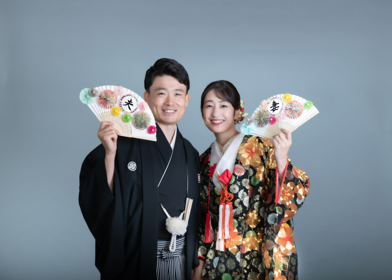 お持込みの扇子！