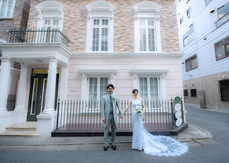 洋装はカジュアルに、和装はフォーマルに♡