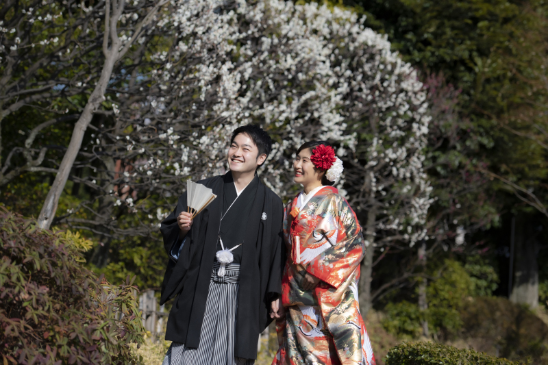 さりげないお散歩ショット