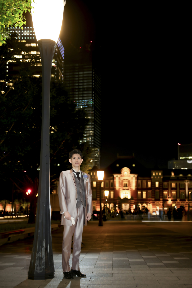 新郎さまのソロショット