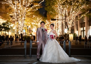 庭園＆東京駅夜景＆念願のイルミネーション！