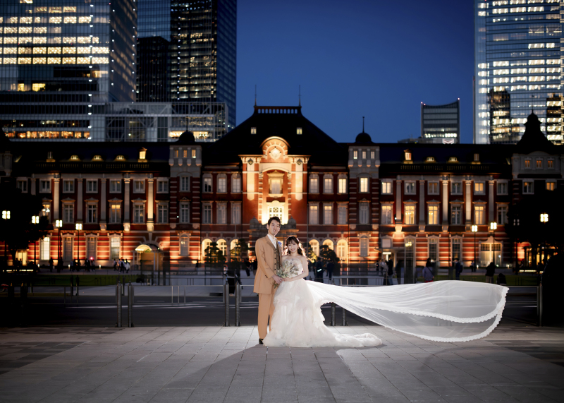 念願の東京駅ナイトフォト！