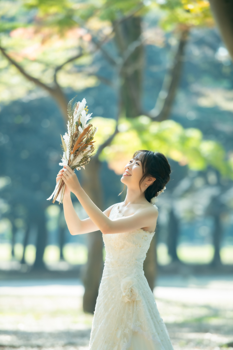 新婦さまのソロショット♪