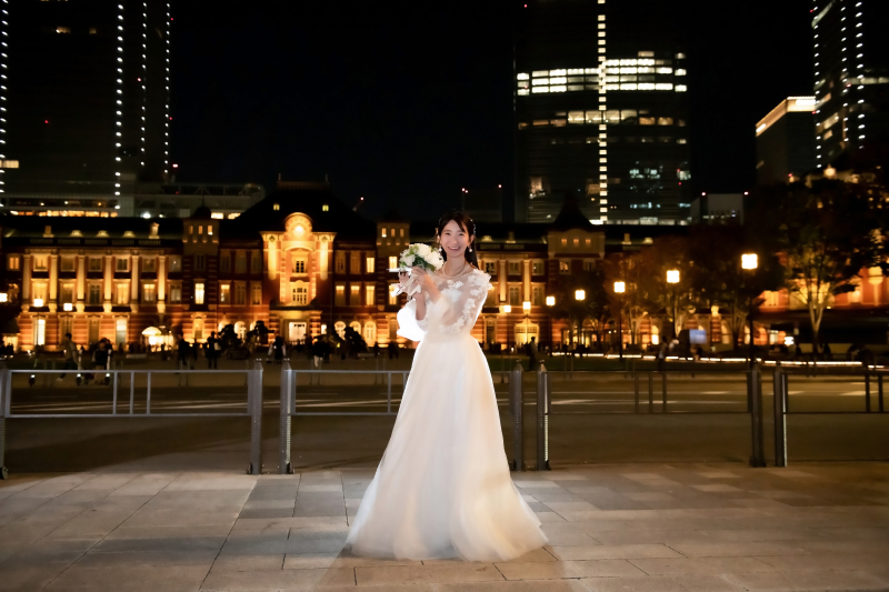 新婦さまのソロショット♪