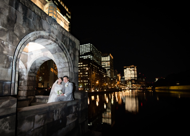 和田倉門の夜景