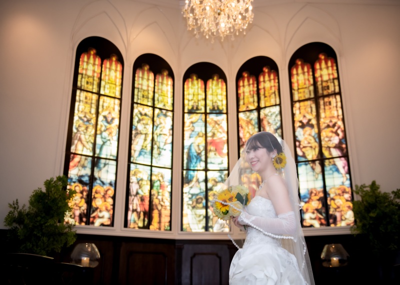 英国風洋館スタジオ【御苑フォトウェディング】_チャペルで撮影できる