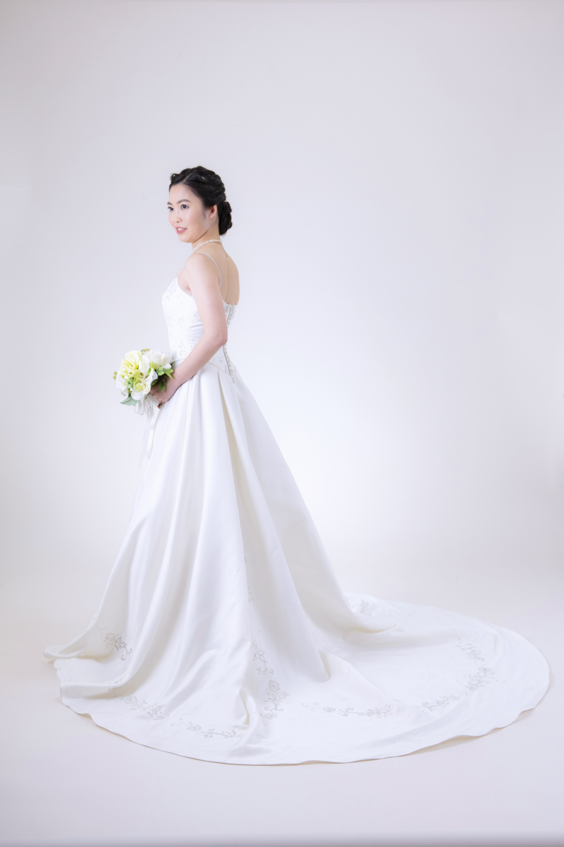 サイズ展開も豊富、新作ドレスも選べます