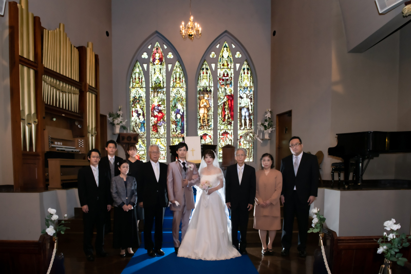 家族の集合写真をお撮りします！