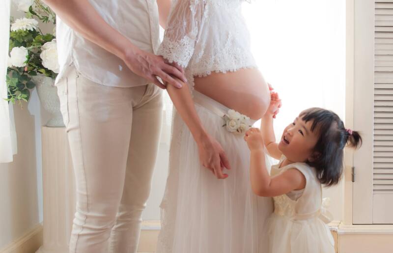 英国風洋館スタジオ【御苑フォトウェディング】_マタニティフォトの撮影ができる