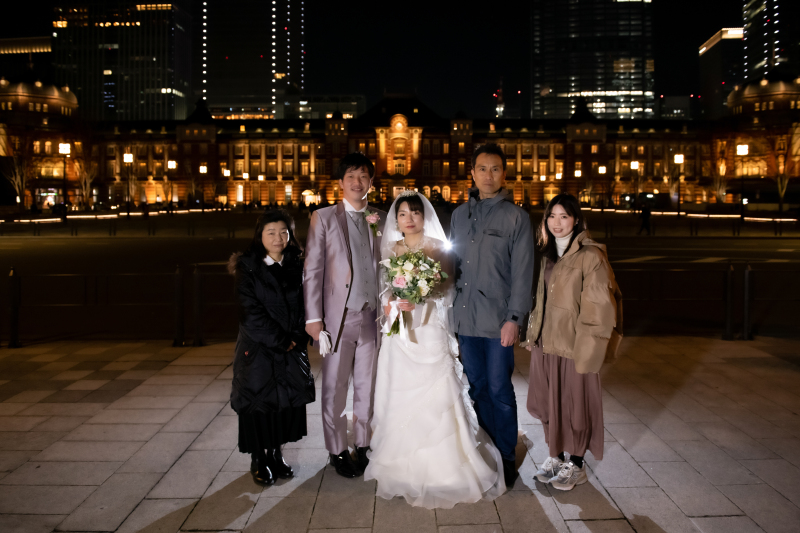 英国風洋館スタジオ【御苑フォトウェディング】_家族・友人を撮影に呼べる