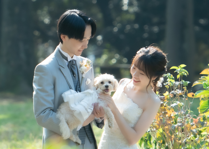 ペットもOKの近隣公園！