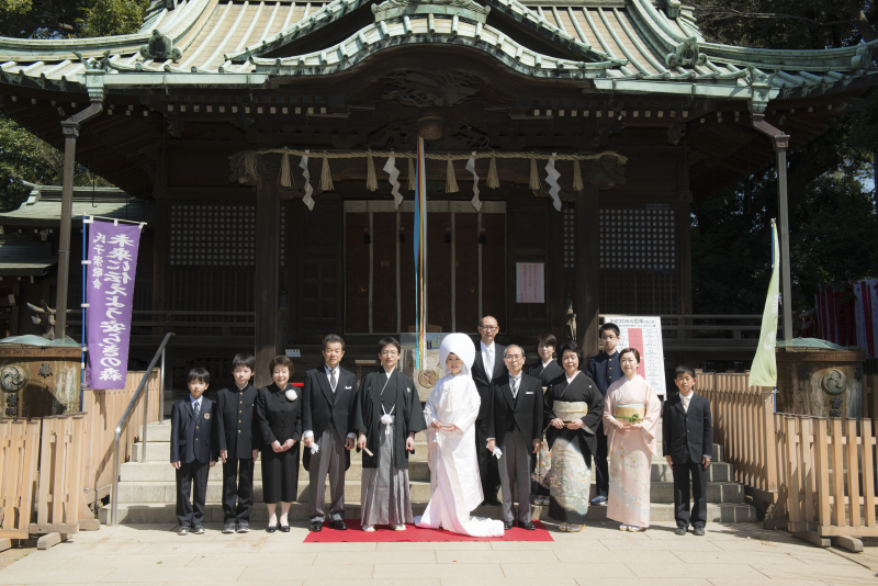 英国風洋館スタジオ【御苑フォトウェディング】_結婚式当日の撮影をお願いできる