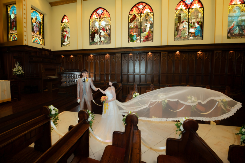 英国風洋館スタジオ【御苑フォトウェディング】_チャペルで撮影できる