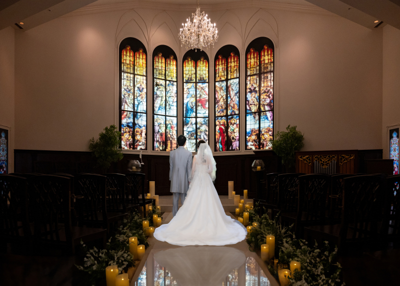 英国風洋館スタジオ【御苑フォトウェディング】_チャペルで撮影できる