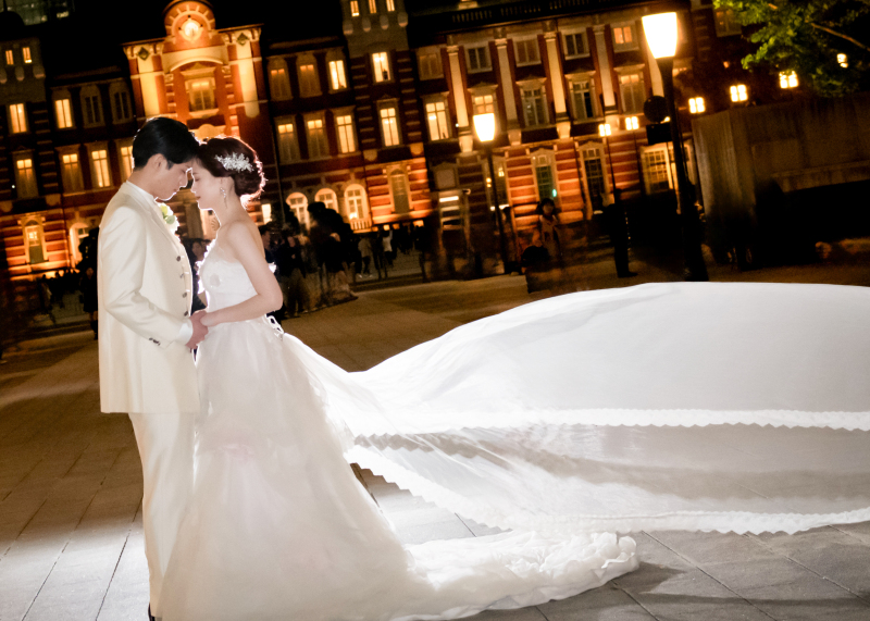 土日祝日無料の東京駅ナイトフォト！