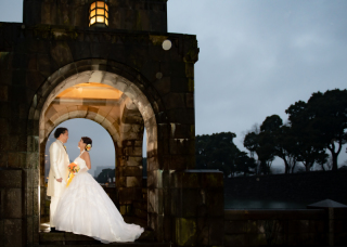 英国風洋館スタジオ【御苑フォトウェディング】_東京駅夜景オープニングムービー_写真版