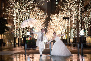 英国風洋館スタジオ【御苑フォトウェディング】_東京駅夜景オープニングムービー_写真版