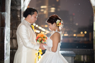 英国風洋館スタジオ【御苑フォトウェディング】_東京駅夜景オープニングムービー_写真版
