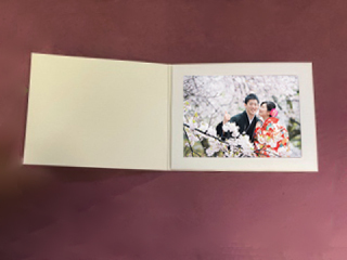 2Lサイズ 写真プリント1枚(簡易紙台紙サービス)
