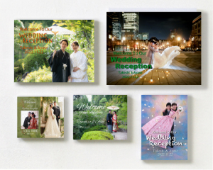 ウエルカムボードキャンパスプリントタイプ