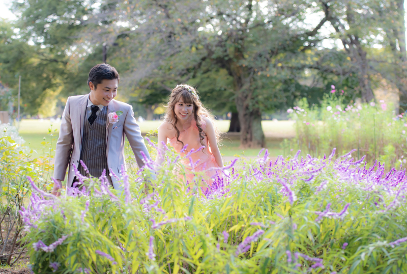 可愛い花に囲まれたお写真が撮れます★