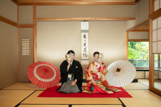 英国風洋館スタジオ【御苑フォトウェディング】_和装ロケーション