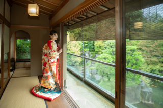 英国風洋館スタジオ【御苑フォトウェディング】_和装ロケーション