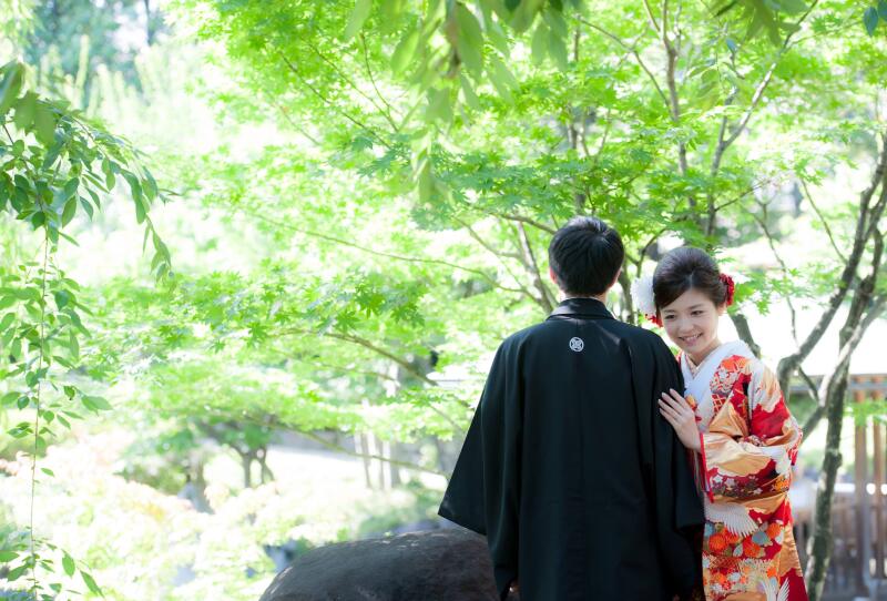 家族参加OK【情緒ある目白庭園+趣ある和室プラン】雨天決行できる!衣装グレードアップ無料!美肌など嬉しい加工付き♪