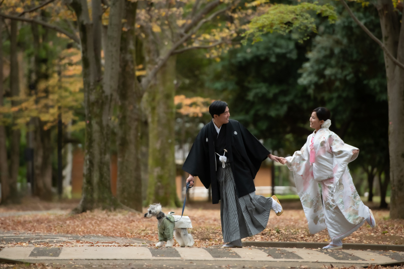 2月末迄の撮影で写真集プレゼント【代々木公園♡和装ロケ】家族やペット参加OK!衣装UP無料!美肌、歯の美白など加工付き