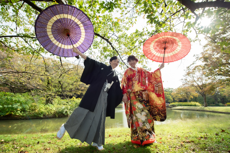 桜！新緑！3.4月撮影限定【家族やペット参加OK★和装代々木公園】シーズン料＆衣装UP無料！美肌などの嬉しい加工付き♪