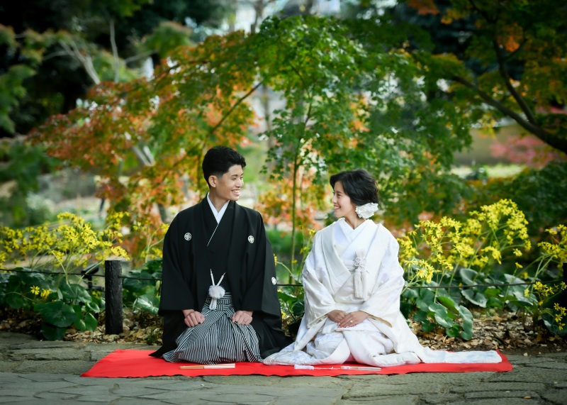 2月末迄の撮影限定1.1万引き!【情緒ある日本庭園】衣装UP料金なし&嬉しい美肌などの加工付き