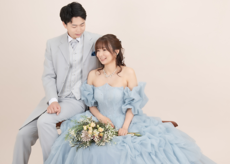 家族やペット参加OK!【洋装★スタジオORハウススタジオ撮影】衣装UP料金なし!美肌、歯の美白など嬉しい加工付き♪