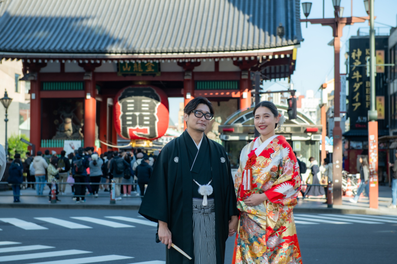 遠方の方必見★予備日確約【和装も洋装も！東京名所を巡る全てコミの安心プラン】衣装UP料金なし！美肌、歯の美白など嬉しい加工付き♪