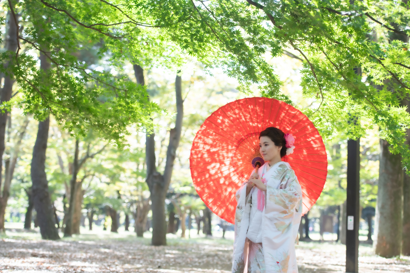 8月末迄の撮影で写真集プレゼント【家族やペット参加OK★和装代々木公園】衣装UP無料！美肌などの嬉しい加工付き♪