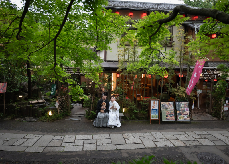 1300年古寺の境内を巡る【自然と歴史情緒の深大寺★和装プラン】家族やペット参加もOK!