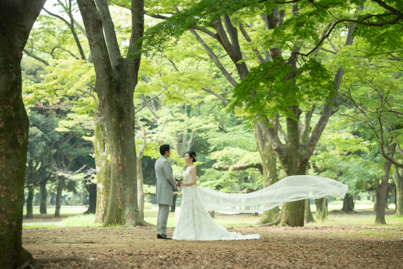 桜！新緑！3.4月撮影限定【家族やペット参加OK★洋装代々木公園】シーズン料＆衣装UP無料！美肌などの嬉しい加工付き♪