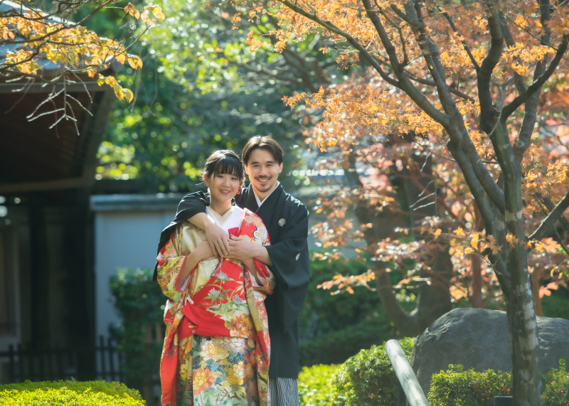 12/2,12/7撮影!早い者勝ち【雨天決行できる!紅葉♡目白庭園+趣ある和室】シーズン料&土日料金無料!衣装UP料金なし!