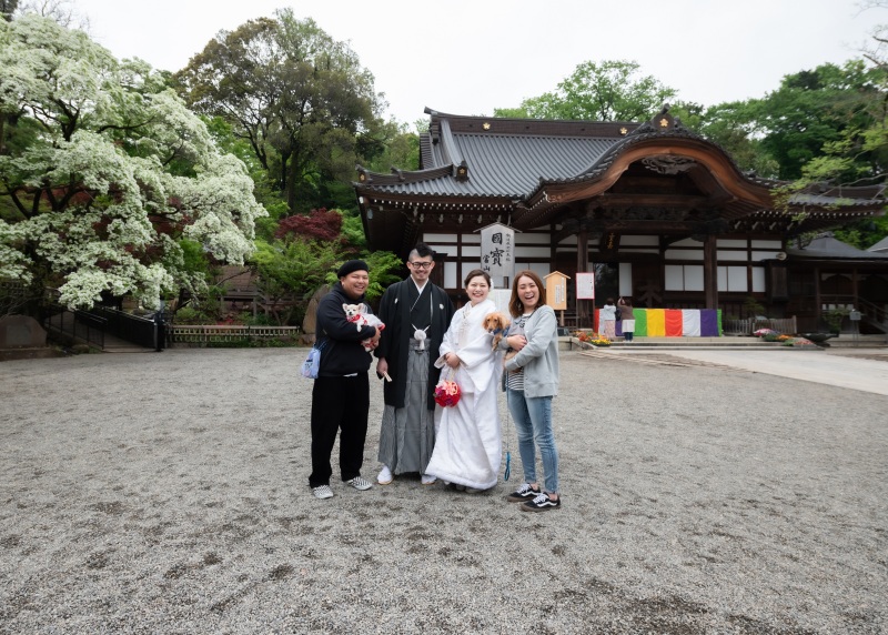 1300年古寺の境内を巡る【自然と歴史情緒の深大寺★和装プラン】家族やペット参加もOK!