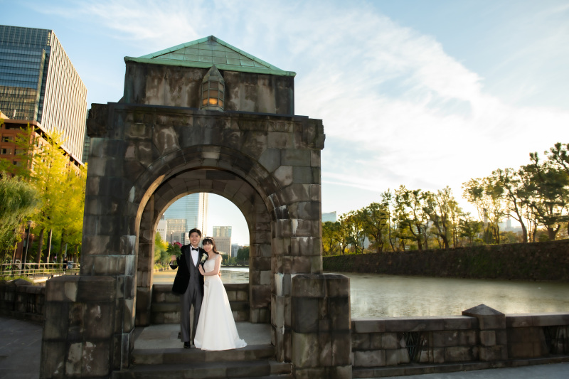 遠方の方必見★予備日確約【和装も洋装も!東京名所を巡る全てコミの安心プラン】衣装UP料金なし!美肌、歯の美白など嬉しい加工付き♪