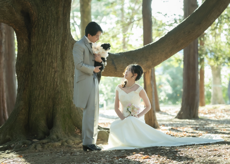 12/15~2/28撮影で写真集プレゼント【代々木公園♡洋装ロケ】家族やペット参加OK!衣装UP無料!美肌、歯の美白など加工付き