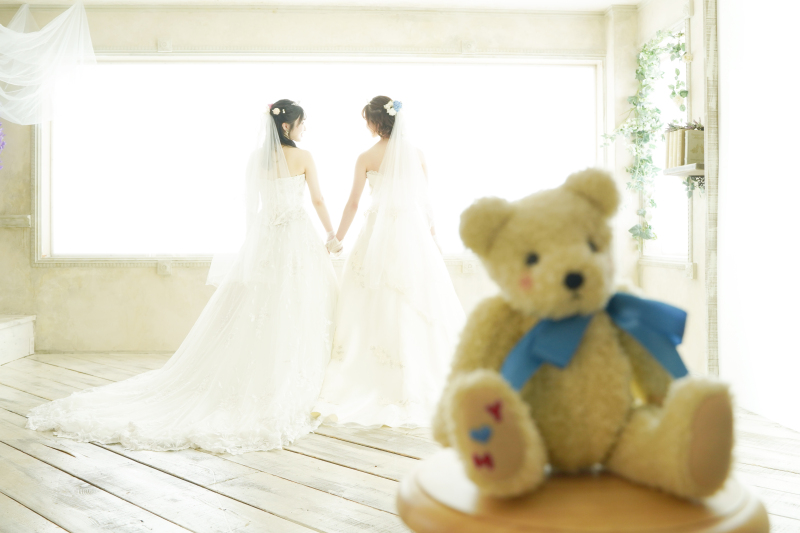 お二人の思い出のぬいぐるみと