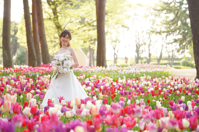 新婦様のソロショット