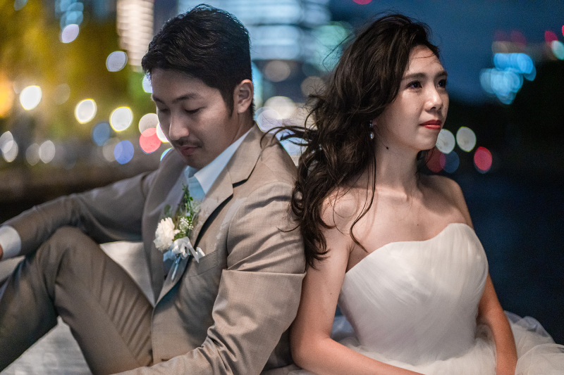 東京駅前ナイトロケ