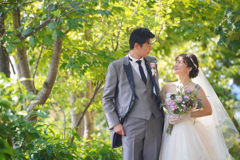 敷地内にあるガーデンでも撮影しました